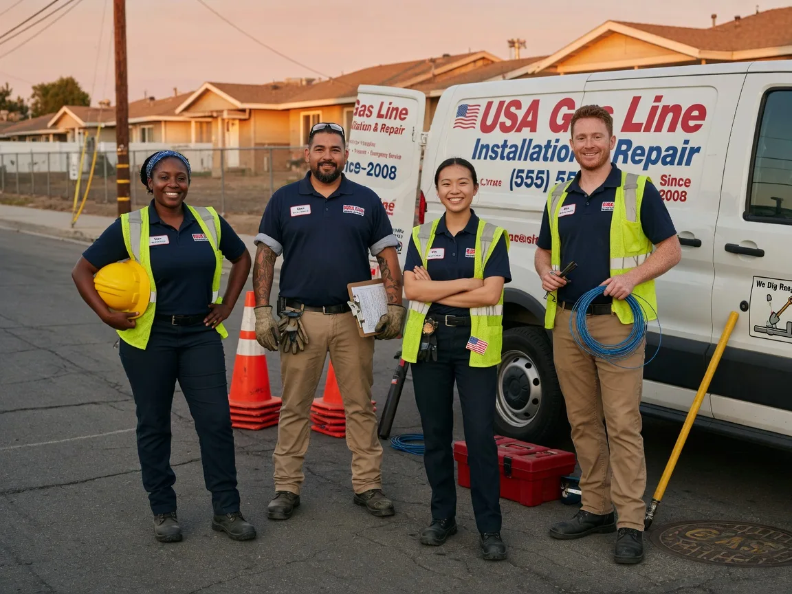 Gas Line Installation company in Litchville, ND